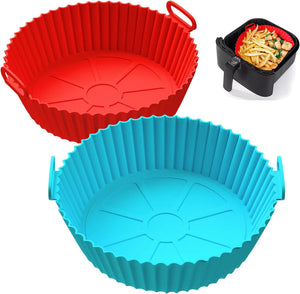 Air Fryer Silicone Pot Liner - Reusable Baking Tray