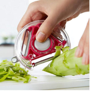 Slice and Dice with Ease: The Ultimate 3-in-1 Vegetable Fruit Slicer!